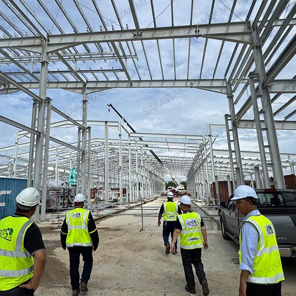 KUTS project team visited several construction sites along the Blue Line (Package 1) alignment as well as at our Rembus Depot in Kota Samarahan. Works on Rembus Depot and Blue Line (Package 1) are progressing steadily, as we expect to meet the target of starting the ART passenger service by the fourth quarter of 2026