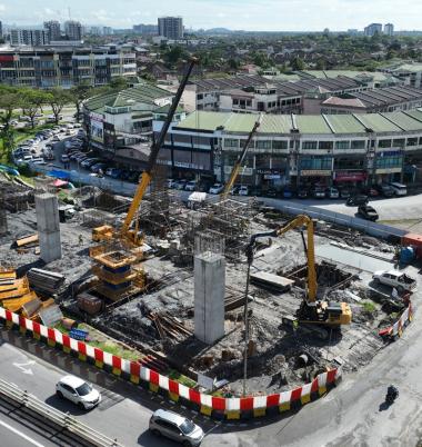 SR07 Pelita Height Station progress