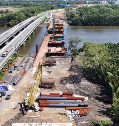 Sungai Kuap Bridge overview