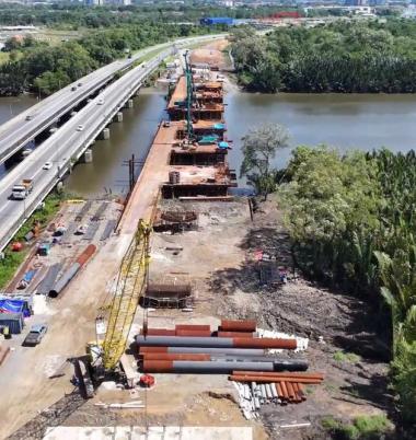 Sungai Kuap Bridge overview